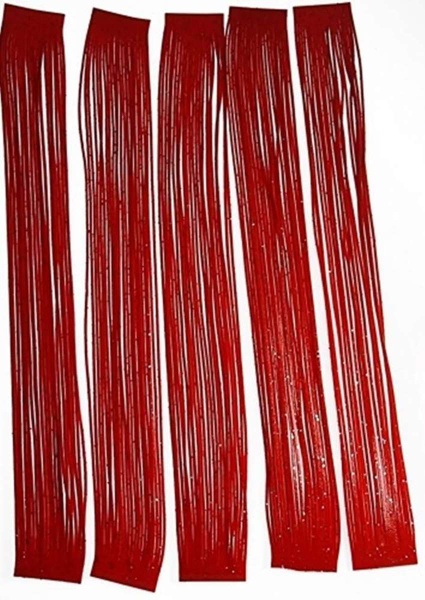 SiliLegs Red & Silver Flake